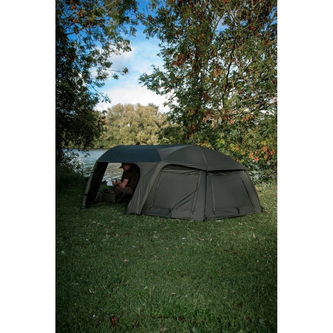 TRAKKER Tempest 100 Brolly Social Cap Aquatexx Ev 1.0 - Afbeelding 5