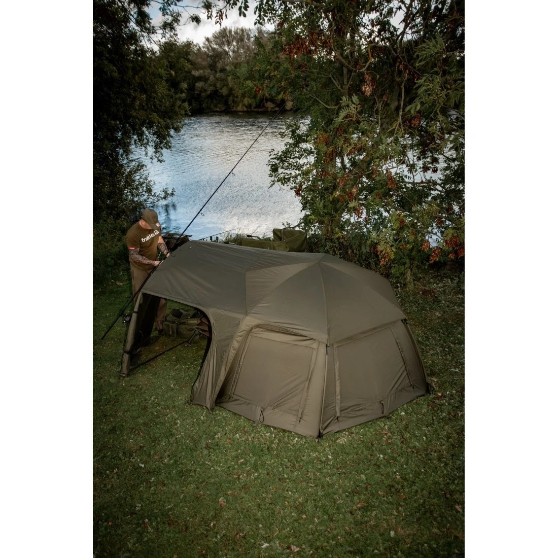 TRAKKER Tempest 100 Brolly Social Cap Aquatexx Ev 1.0 - Afbeelding 6