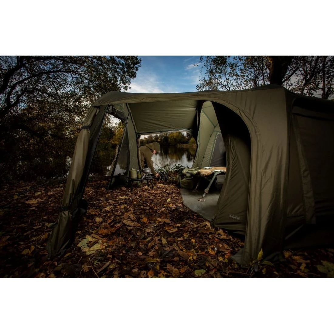 TRAKKER Tempest 150 Bivvy Social Cap Aquatexx Ev 1.0 **UDC** - Afbeelding 7