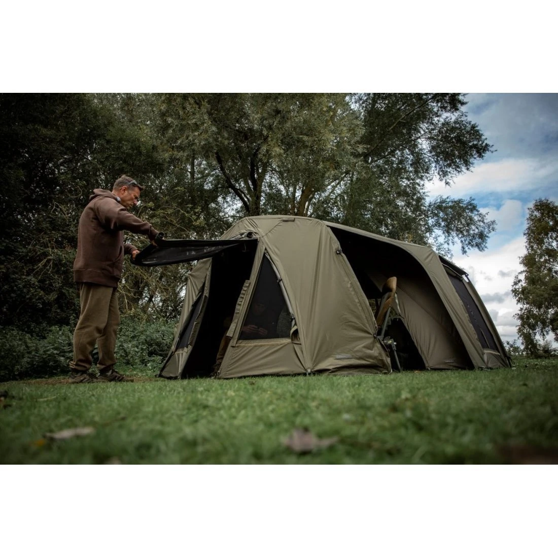TRAKKER Tempest 150 Bivvy Social Cap Aquatexx Ev 1.0 **UDC** - Afbeelding 8